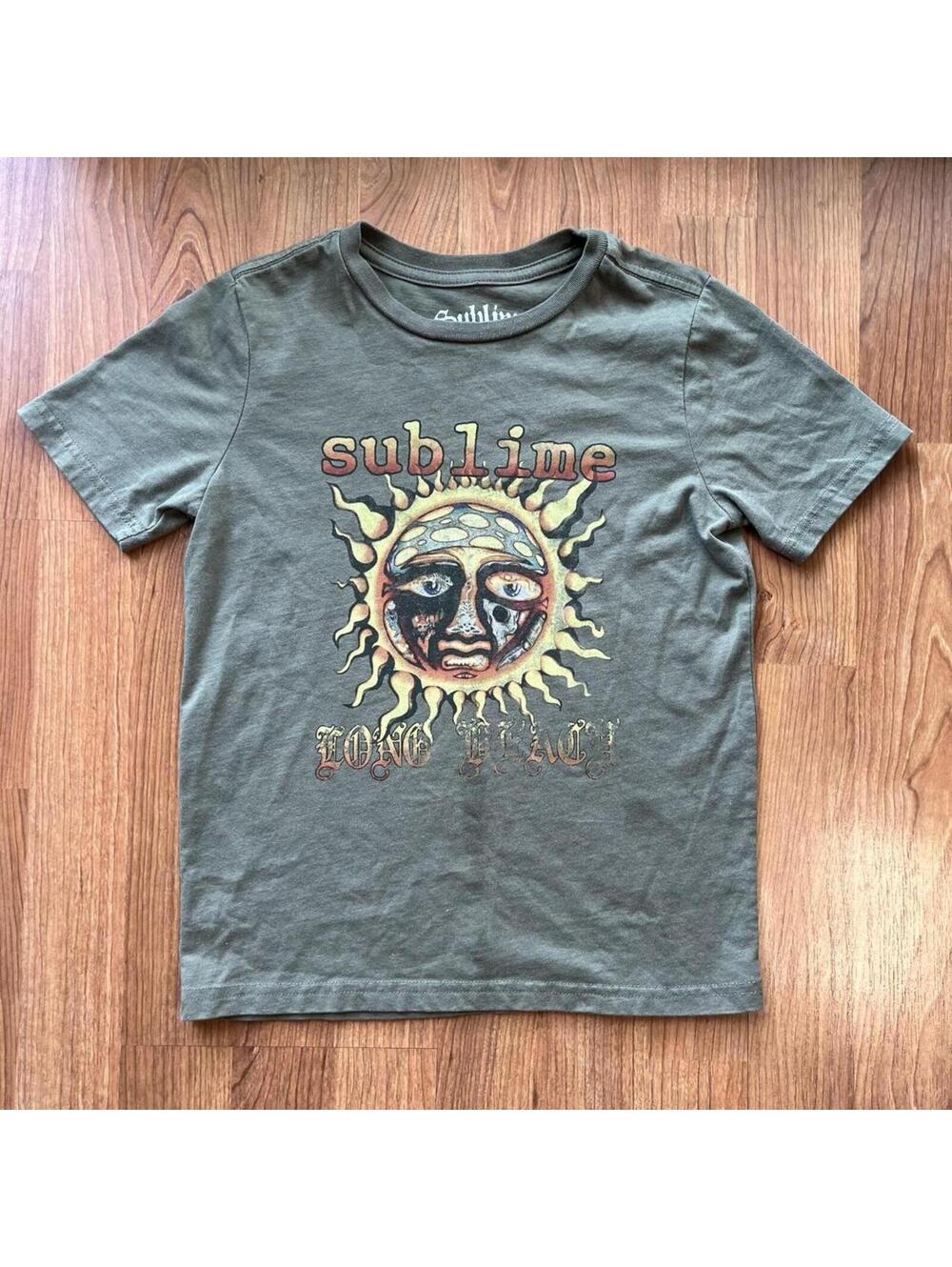 Vintage Y2K Sublime band baby tee | size S